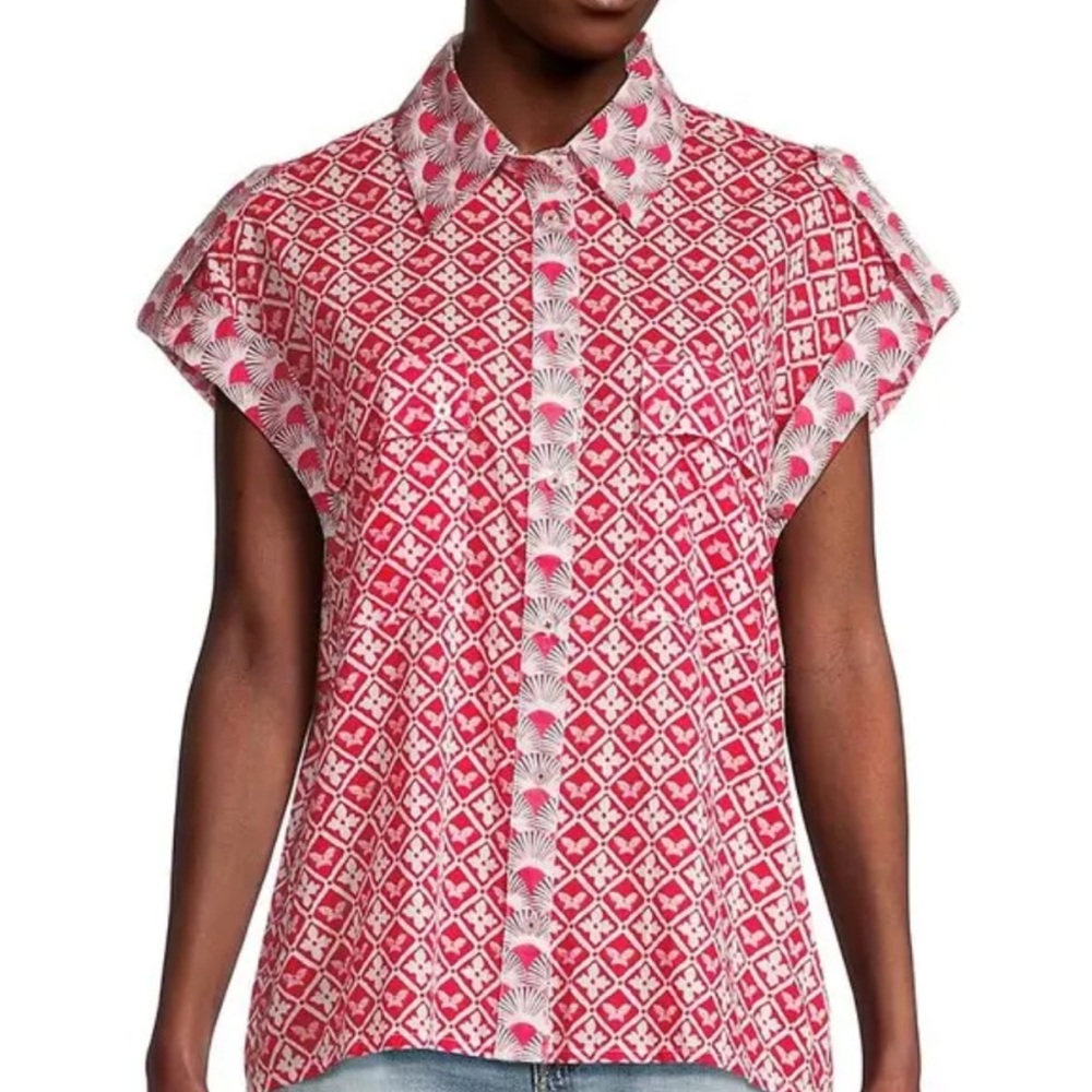RO'S GARDEN 100% Cotton Blouse